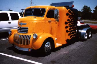 <1946 chevy chevrolet coe cab over cabover truck>>