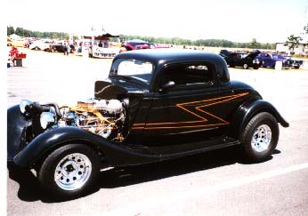 <1934 ford coupe chopped>