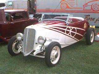 <1934 Ford Roadster hot rod>