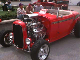 <blown supercharged 1932 ford highboy hiboy roadster>