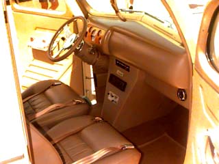 <1940 sedan delivery interior>