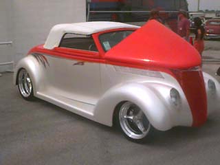 <1937 Ford Convertible custom street rod>