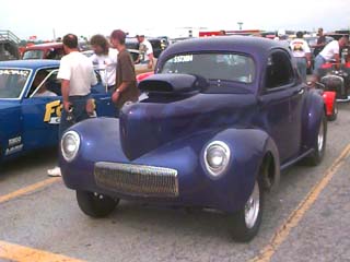 <willys coupe drag race gasser>
